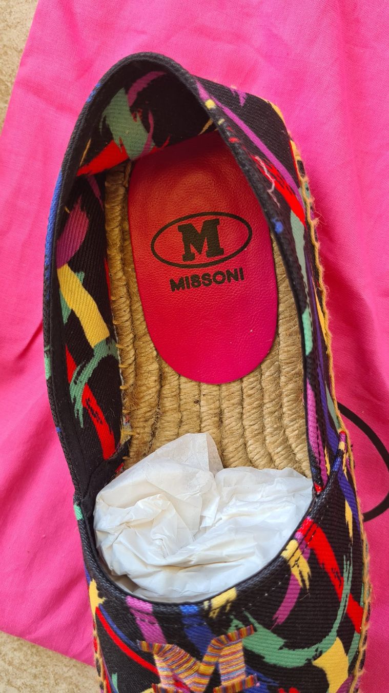 Missoni Scarpe da donna: MISSIONI ESPADRILLAS  ORIGINALE – Nuovo (secondo la descrizione) da Minusio venduto da Ninfa54 4