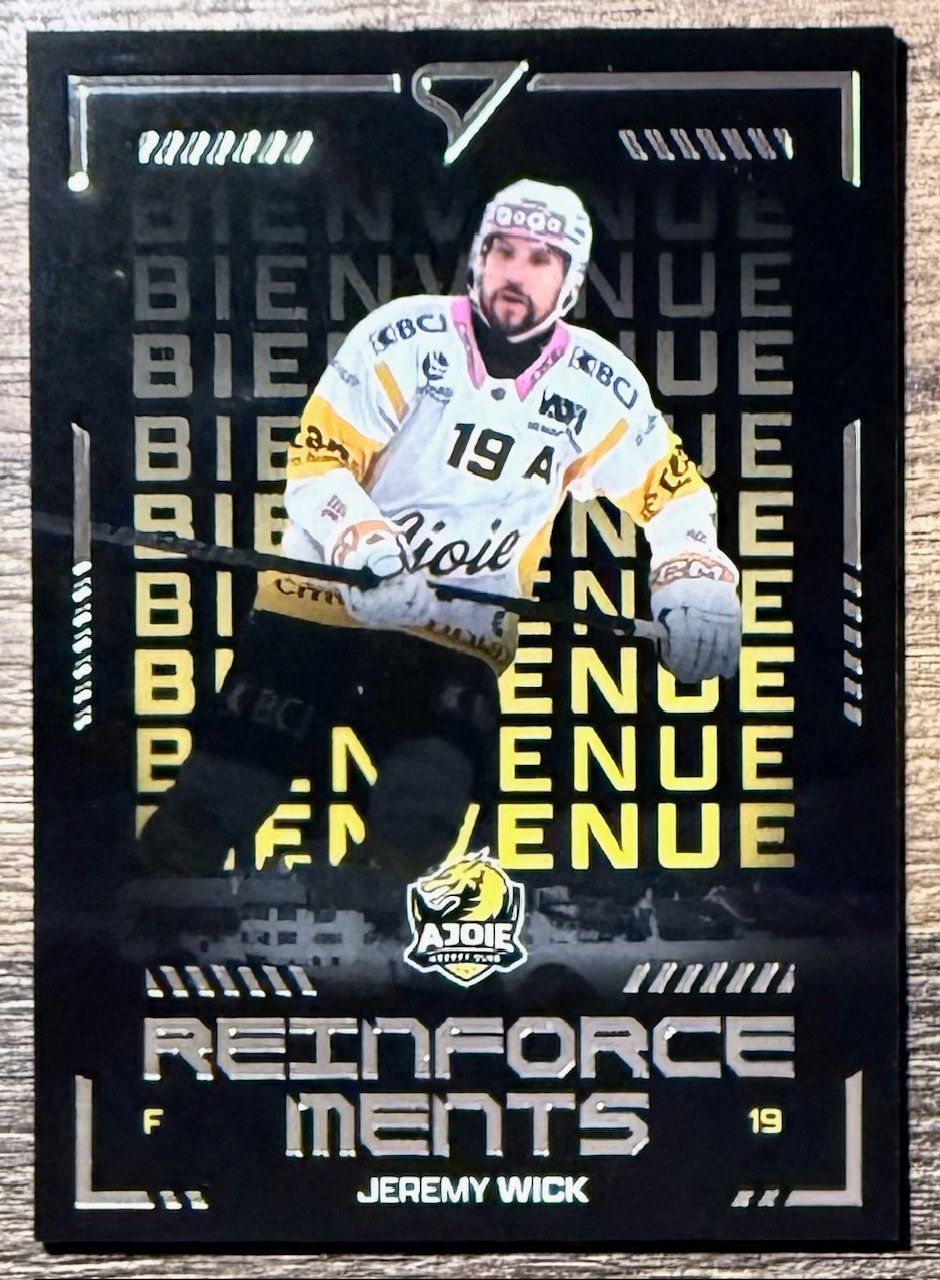 Sportzoo Carte collezionabili: Reinforcements - Jeremy Wick (RF-36) – Usato da Herisau venduto da Herisauar