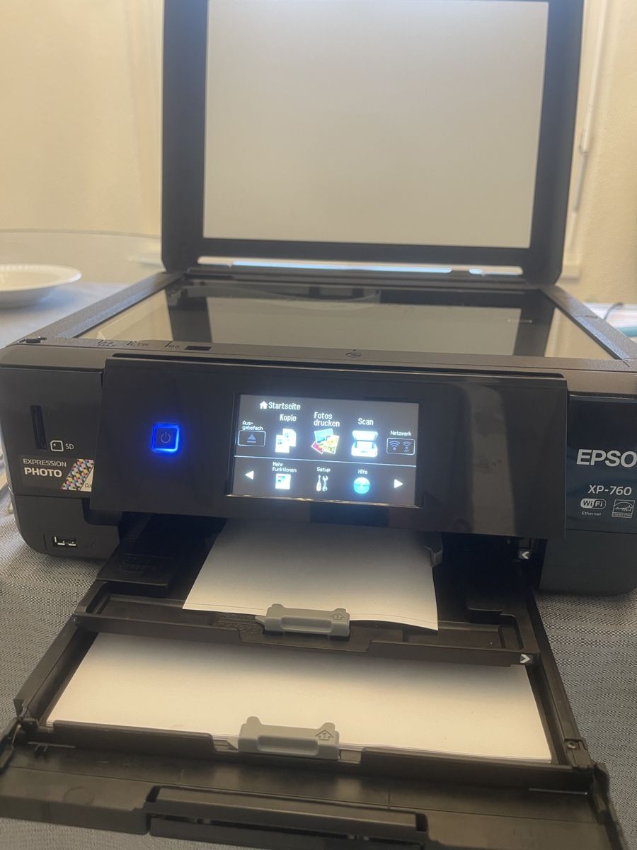 Epson Stampanti: Epson Stylus XP-760 Multifunktionsdrucker – Usato da Adligenswil venduto da th.hi