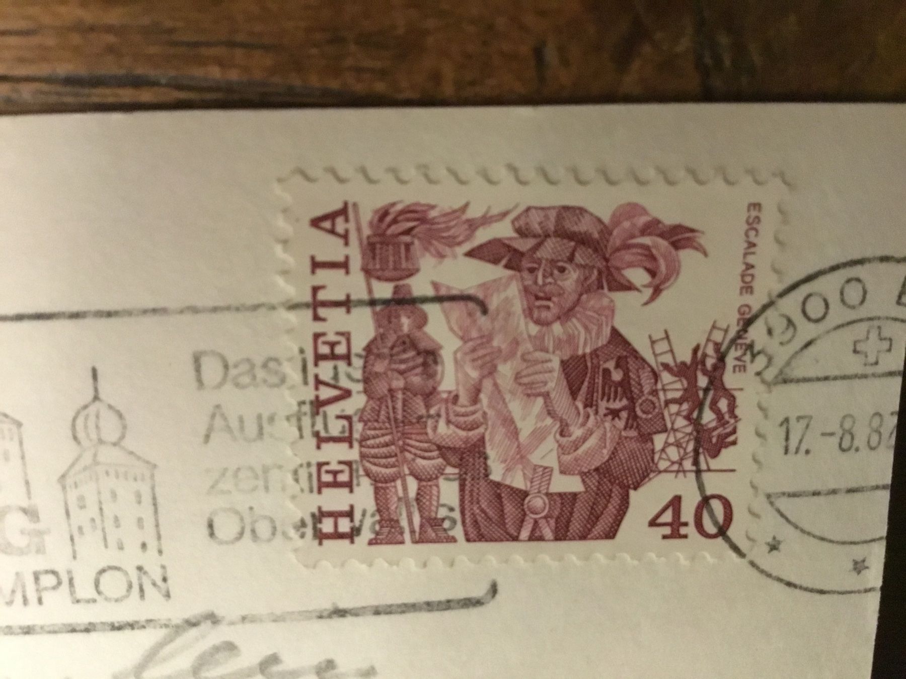 Ansichtskarten: Grächen, Postkarte, Walliser Bergdorf – Gebraucht aus Thierachern von sweden08 1