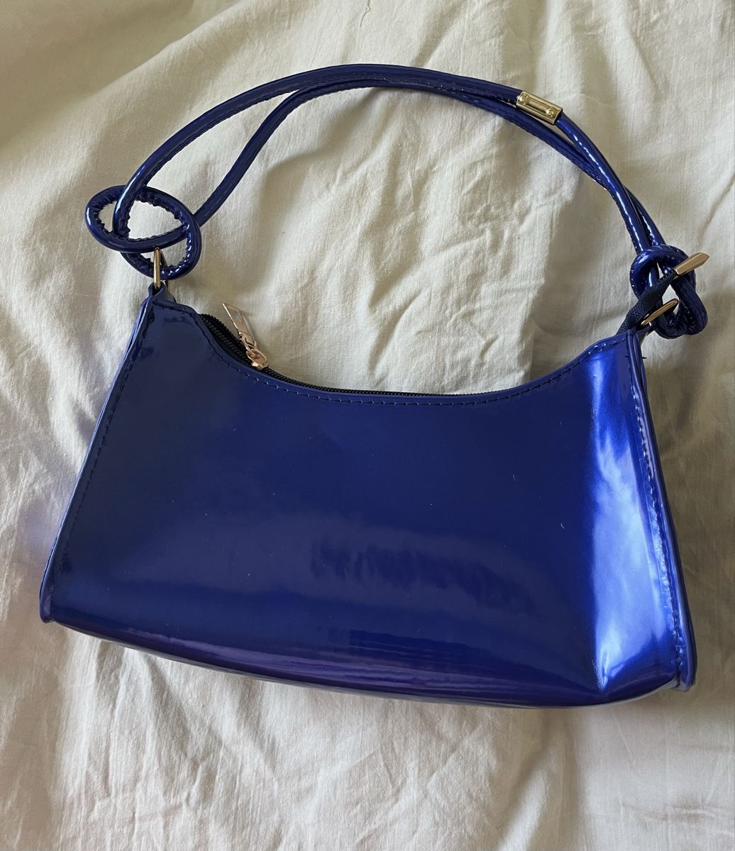 Shein Borse da donna: Sac à main bleu métallique  – Nuovo (secondo la descrizione) da Bramois venduto da cyr_sb8d