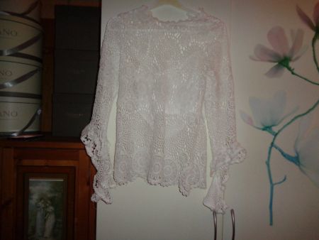 *** Spitzenbluse mit Top *** / Neu