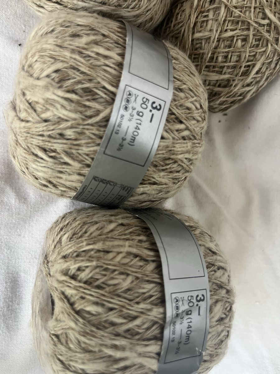 Cordicelle & Fili: 250 gr Garn 40% Leinen, 60 % Baumwolle – Nuovo (secondo la descrizione) da Wila venduto da Fritz-Wila 2