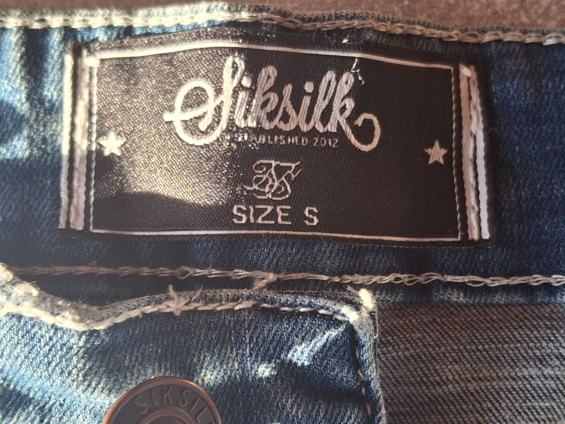 Siksilk Jeans: Pantalon jeans bleu taille S marque Siksilk – Usato da Villiers venduto da san_jn5w 4