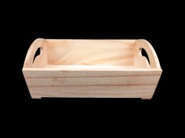 Kleines Holzkörbchen/Kiste