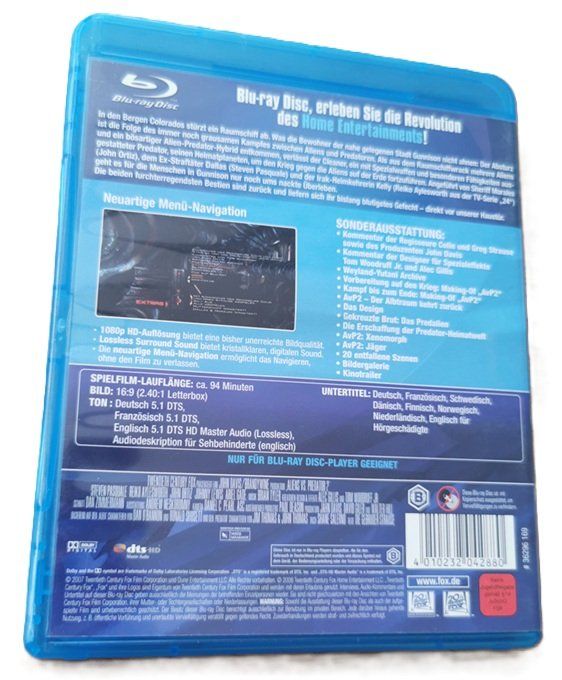 Alle DVDs: Aliens vs. Predator 2  (Blu-Ray) – Gebraucht aus Wilen b. Wollerau von morethanmusic 1