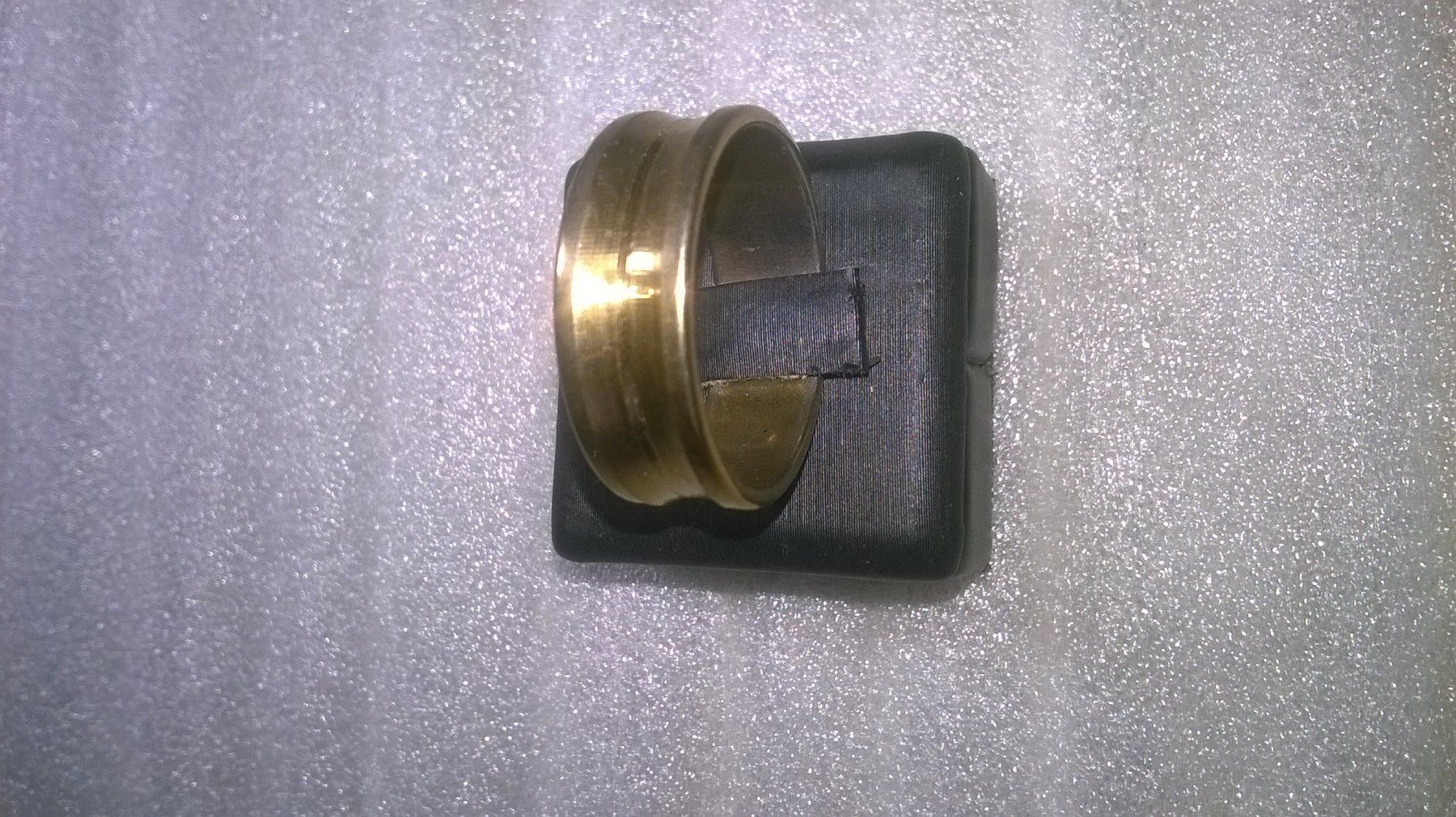 Anelli: ring edelsthal,,,vergoldet und versilber,,,glanzig – Nuovo (secondo la descrizione) da Basel venduto da bijoutrie_4 4