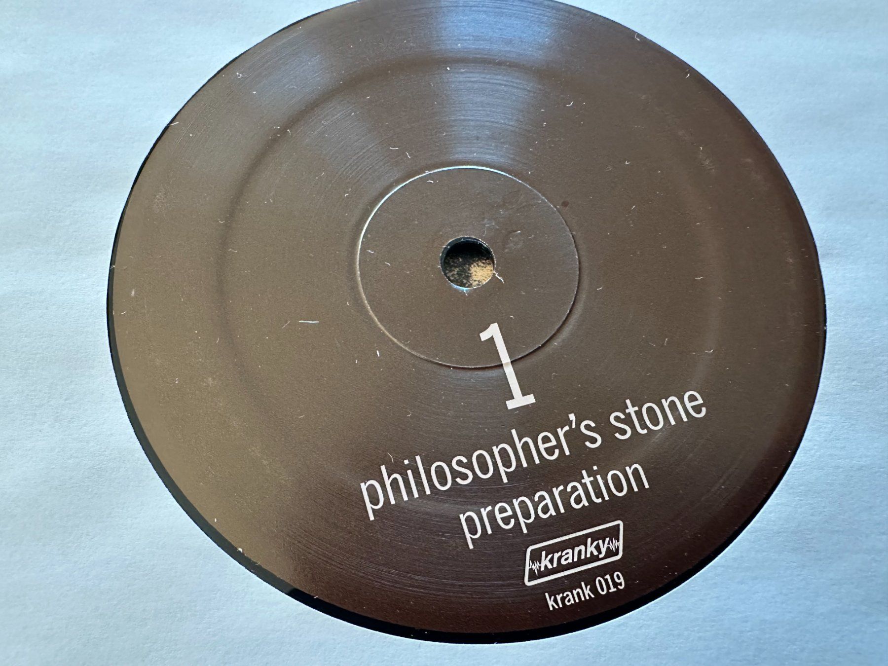 Dischi in vinile: PHILOSOPHER'S STONE LP PREPARATION - KRANKY RECORDS – Usato da Sion venduto da jaipur1401 4