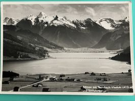 Postkarte Sihlsee mit Steinbach-Vladukt, Einsiedeln 