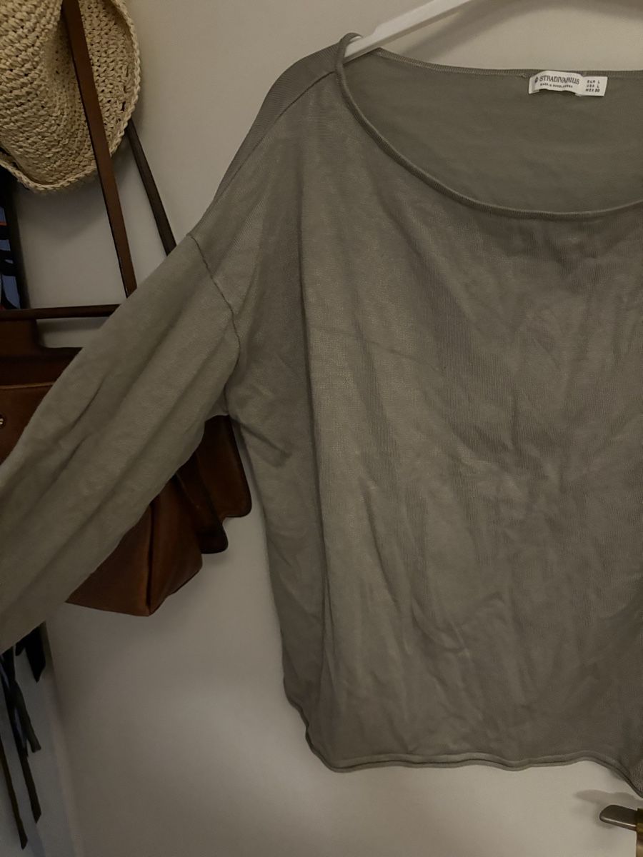 Stradivarius Maglioni & Felpe: Grüner Pullover – Nuovo (secondo la descrizione) da Olten venduto da edona_muslija 1