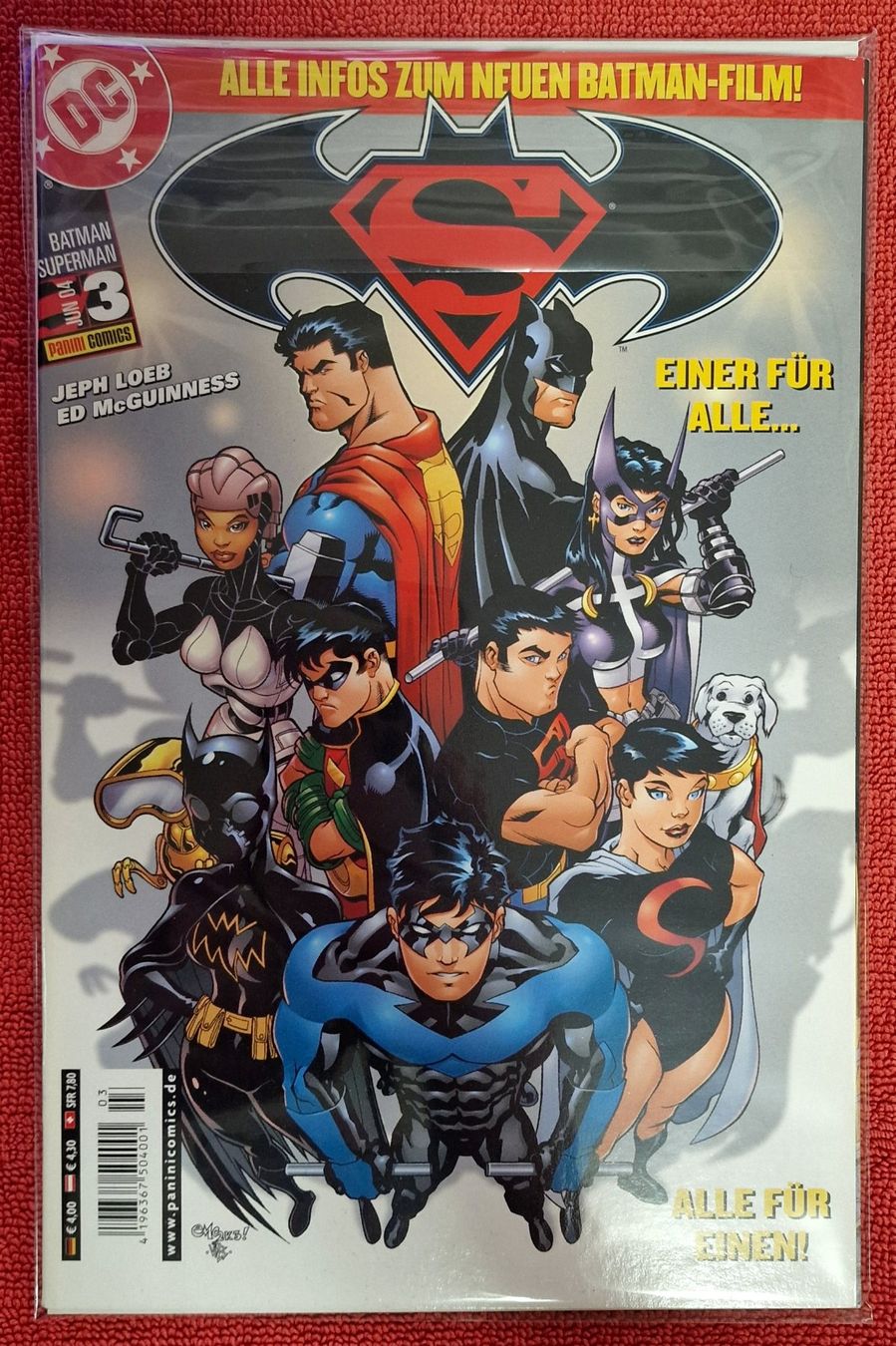 Fumetti: Batman / Superman #3 (2004) Panini Comics (deutsche Version) – Usato da Basel venduto da phi_8xhm