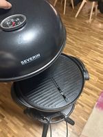 SEVERIN Elektro-Standgrill mit Deckel & Thermometer