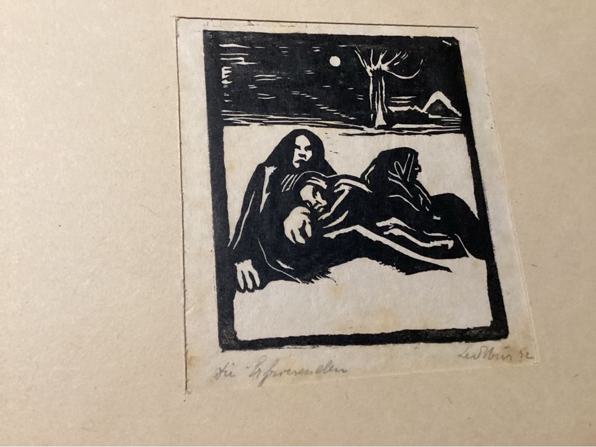 Xilografie: HOLZSCHNITTE VON EUGEN LEDEBUR 1942 – Usato da Münchenstein venduto da NoSu98 3