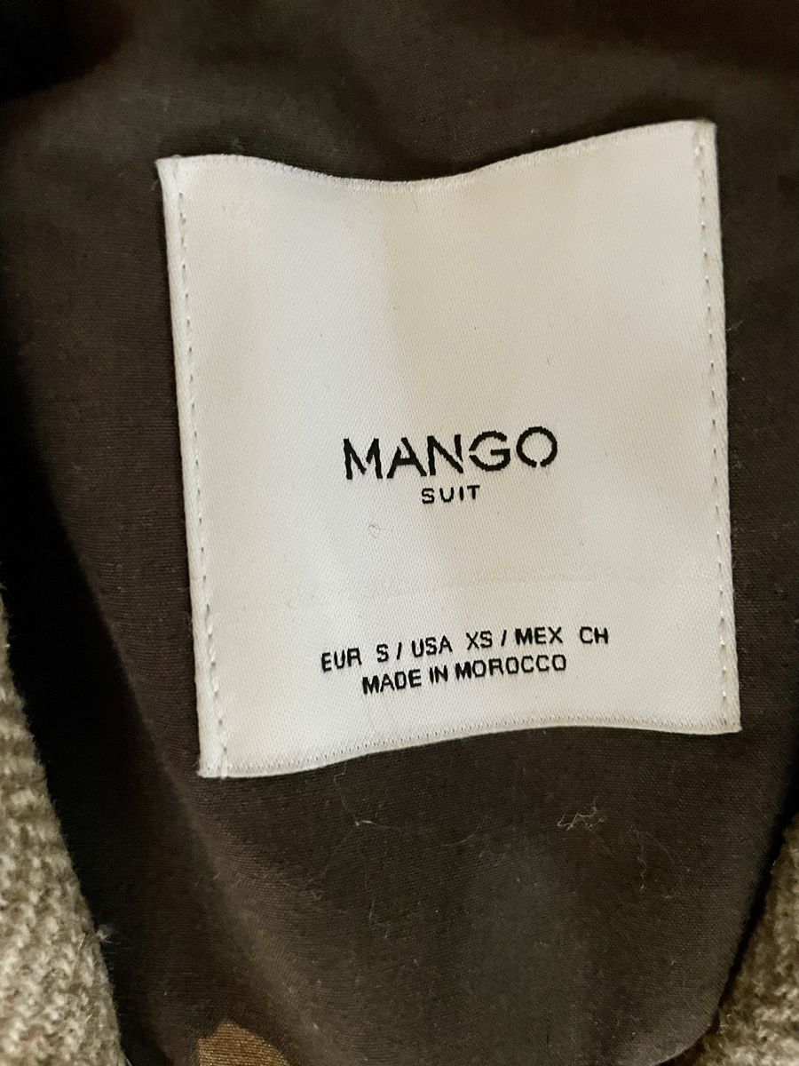 Mango Mäntel: Mango Wintermantel Gr. S Fischgrat braun beige – Gebraucht aus Zürich von MarciaBraz 6