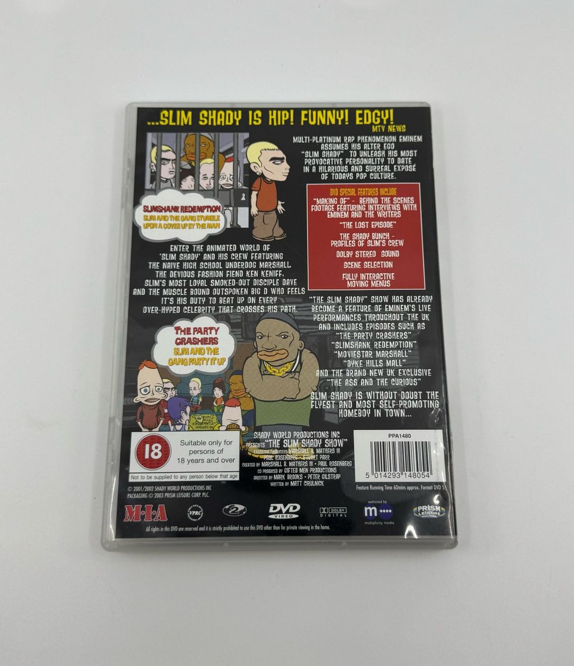 Tous les DVDs: The Slim Shady Show DVD – D'occasion à Herisau par Seyashop1 1