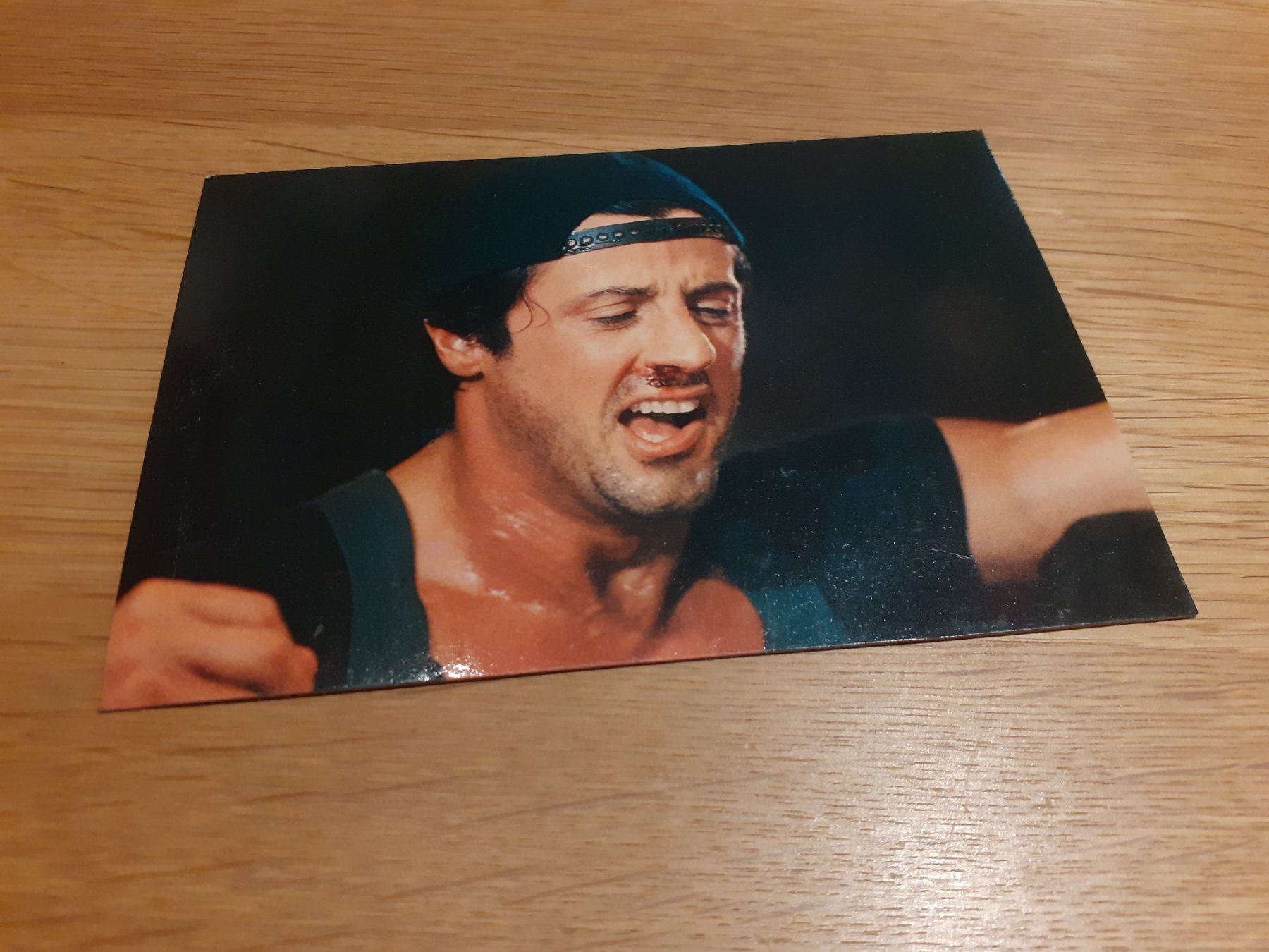 Cartoline postali: SILVESTER STALLONE - OVER the TOP - 1986 – Usato da Winterthur venduto da Ornyx7
