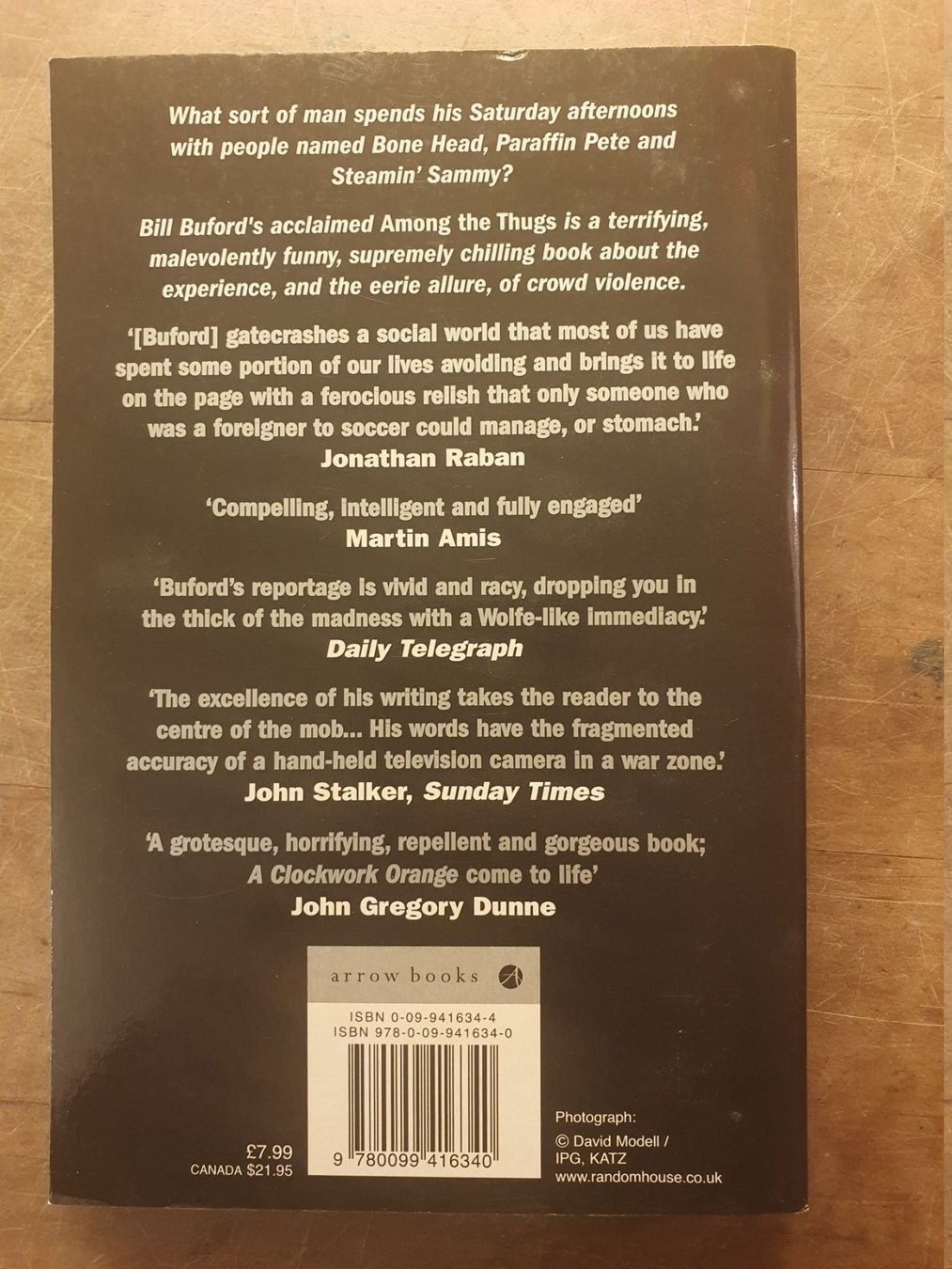 Bücher: Among The Thugs - Bill Buford – Gebraucht aus Zürich von loosebone 9