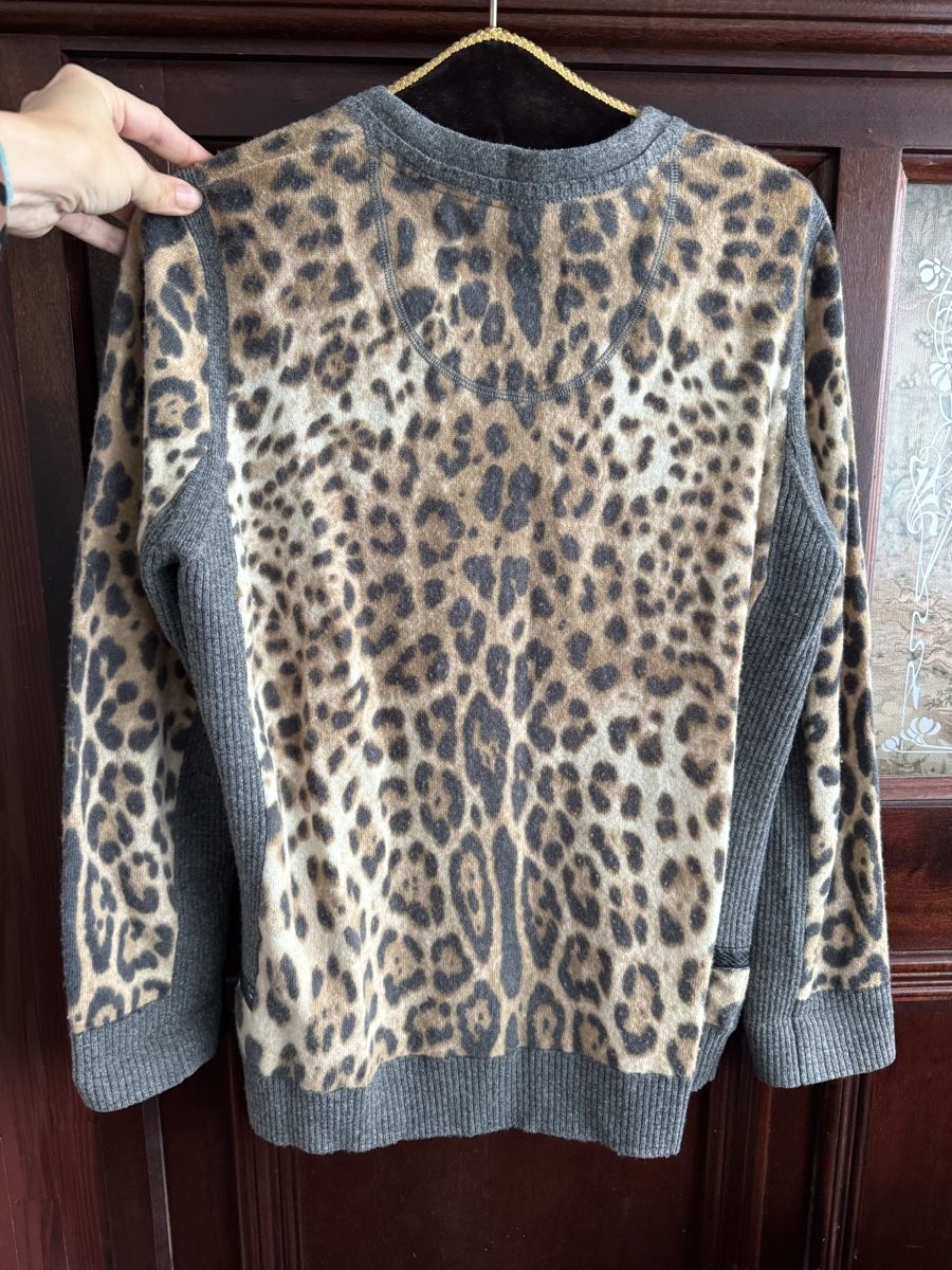 Maglioni & Felpe: Basler Leoparden Print cardigan Pullover Strickjacke – Usato da Obfelden venduto da cesarina10 2
