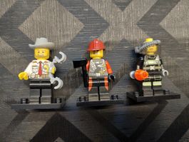 3 Lego Minifigures ( Feuerwehr )