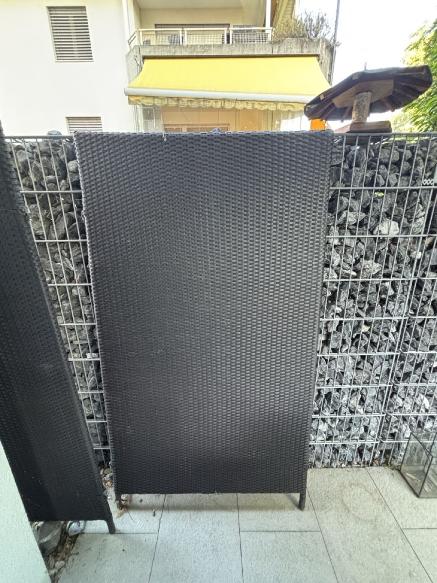 Paravents: 2x Sichtschutzmatte 180x100cm Anthrazit neuwertig – Gebraucht aus Kloten von DianaH1990