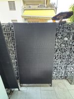2x Sichtschutzmatte 180x100cm Anthrazit neuwertig