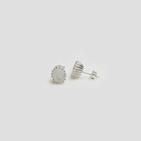 Ohrstecker Silber 925 & Mondstein (OH472.MO)