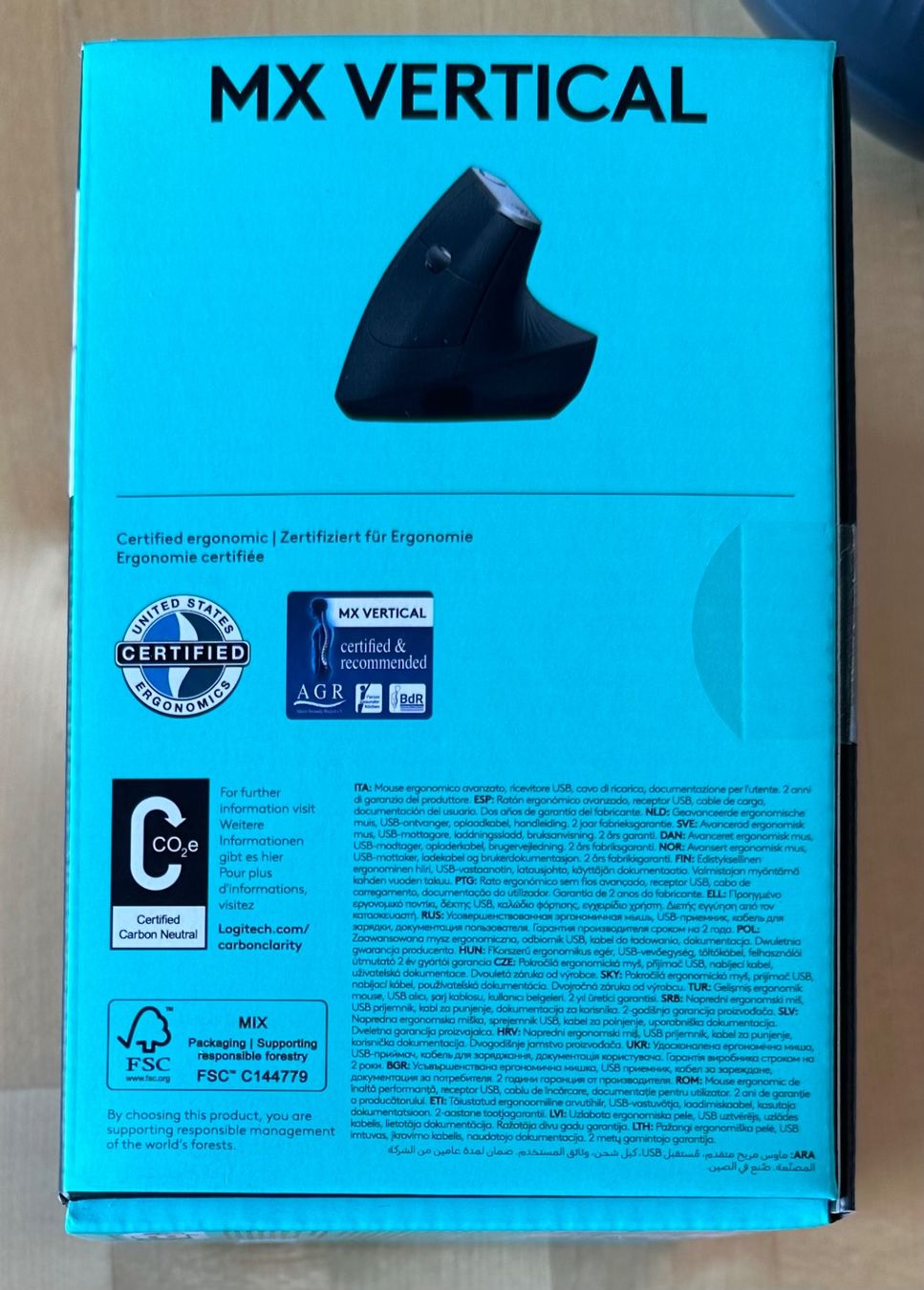 Logitech Maus: Logitech MX Vertical Maus – Gebraucht aus Watt von BOberland71 2