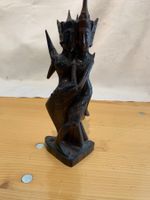 Holzfigur 2 Tänzerinnen in einer Figur von Indonesien