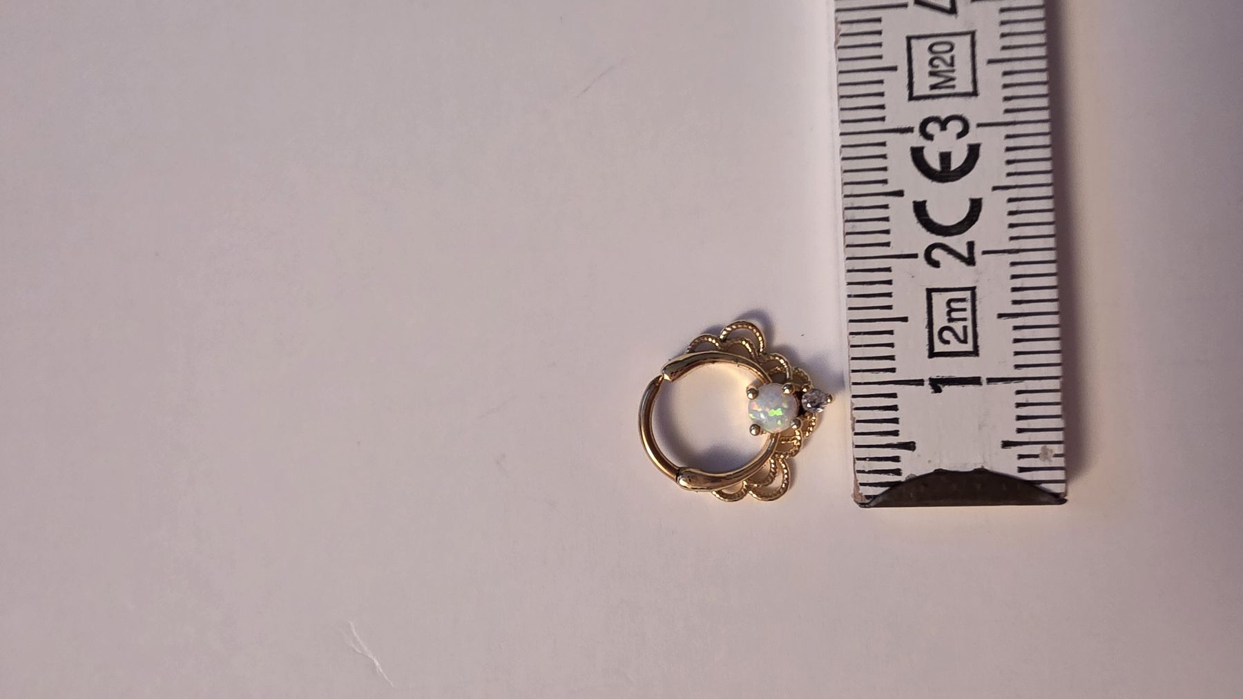 Bijoux piercing: Septumpiercing mit Stein – Neuf (Voir description) à Widen par kev_f5vk 2