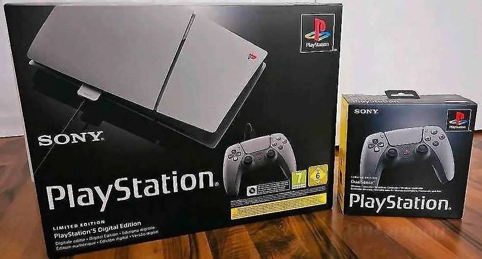 PlayStation 5 Slim Digital-Edition 30th Anniversary Bundle (Neu und ...