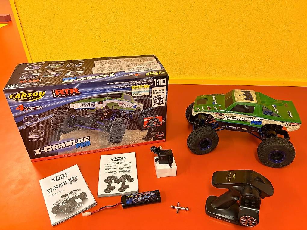 RC Modellauto - Monstertruck Carson 1:10 X-Crawlee Pro (Gebraucht) in ...