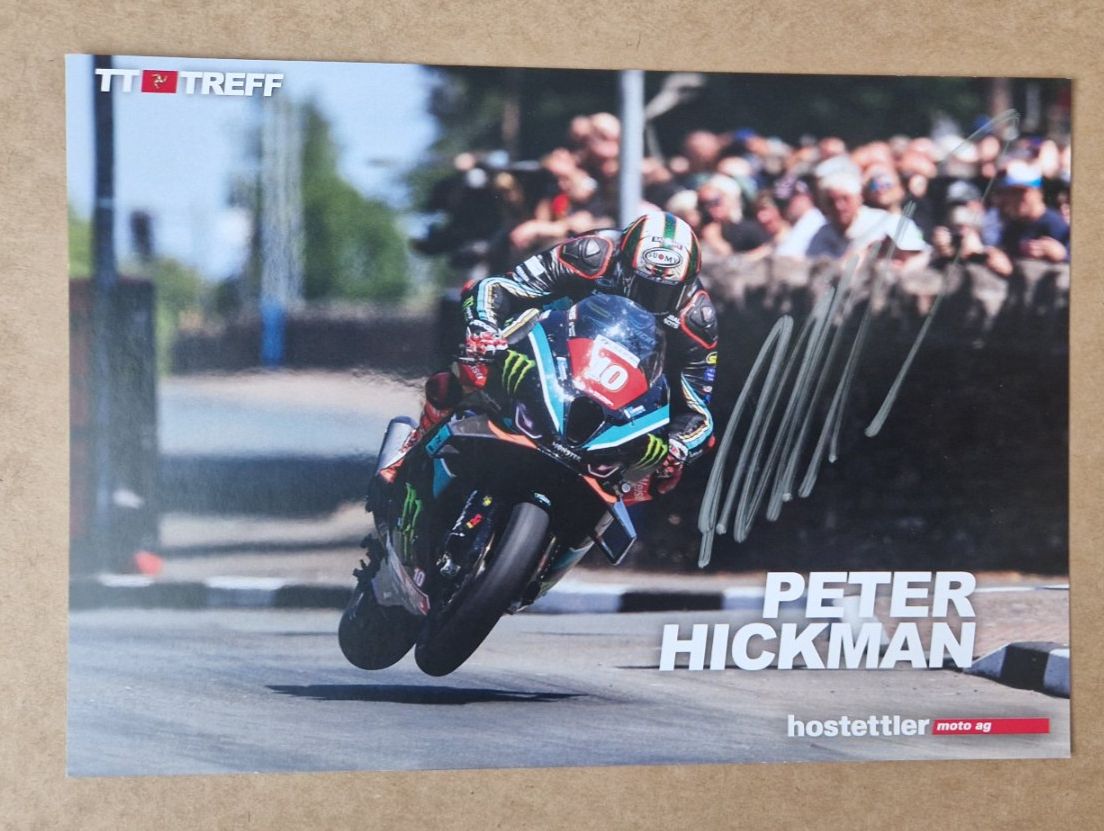 Autographes: Peter Hickman - persönlich gesammelt – D'occasion à Menziken par Autogramme