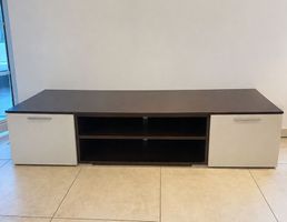 TV-Möbel / Lowboard – modernes Design Wenge / Weiss