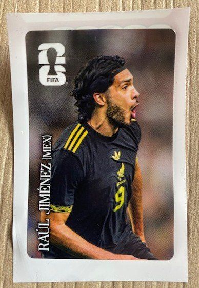 Panini Carte collezionabili: Panini Cola Raul Jiménez – Usato da Staufen venduto da Nasli