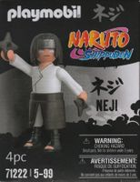 PLAYMOBIL  NARUTO SHIPPUDEN 71222 NEJI  new