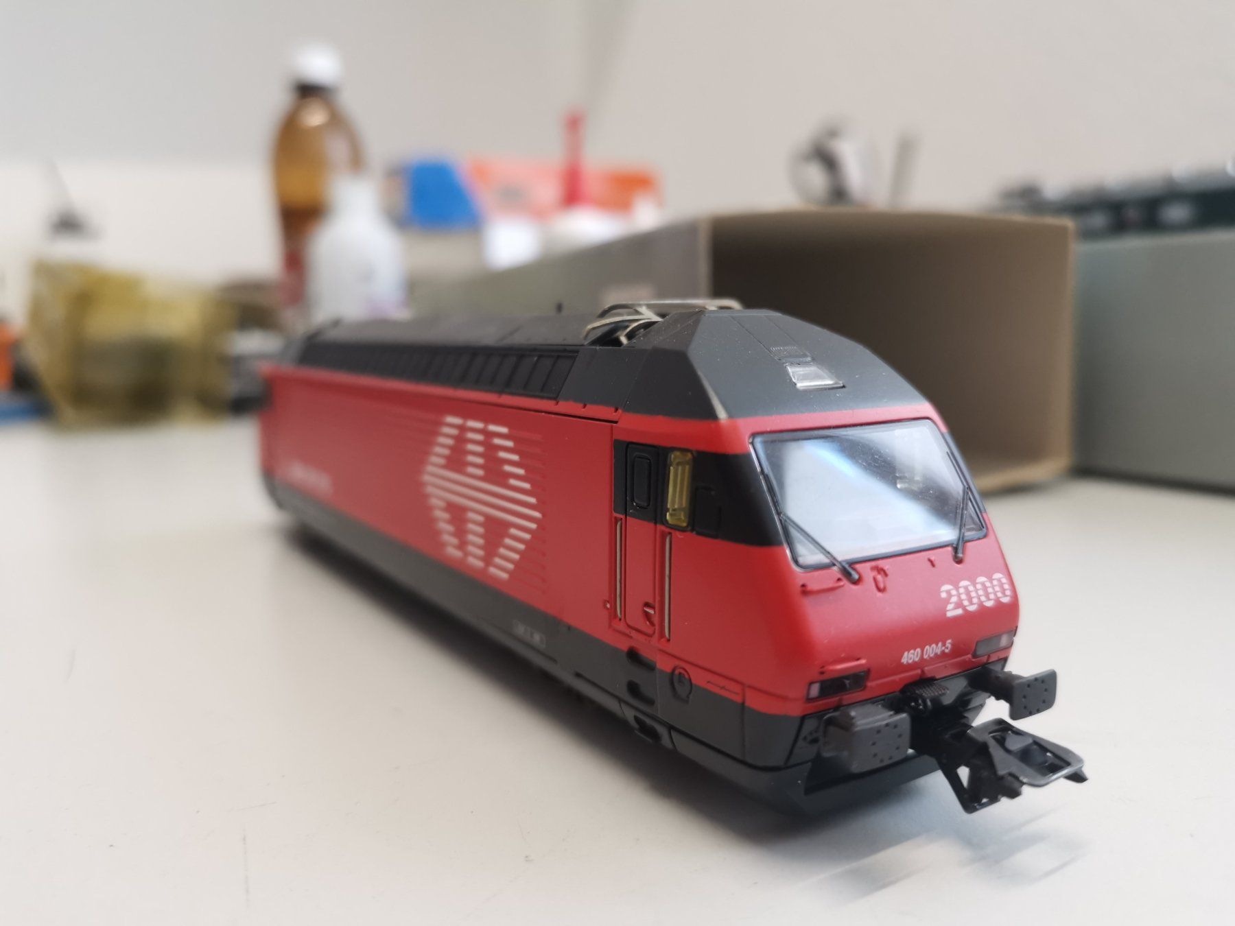 Märklin Modellini di ferrovie: Märklin - SBB Re 460 004 "Üetliberg" – Usato da St. Margrethen SG venduto da tribeli98 3