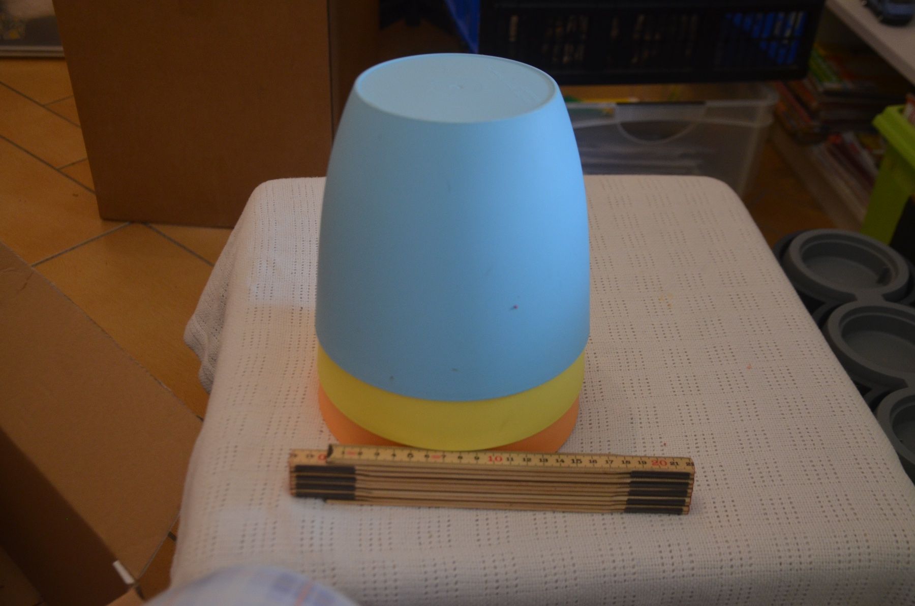 Vasen & Gefässe: 3 STUCK VASE PLASTIK – Gebraucht aus Chiasso von Dolly015 2