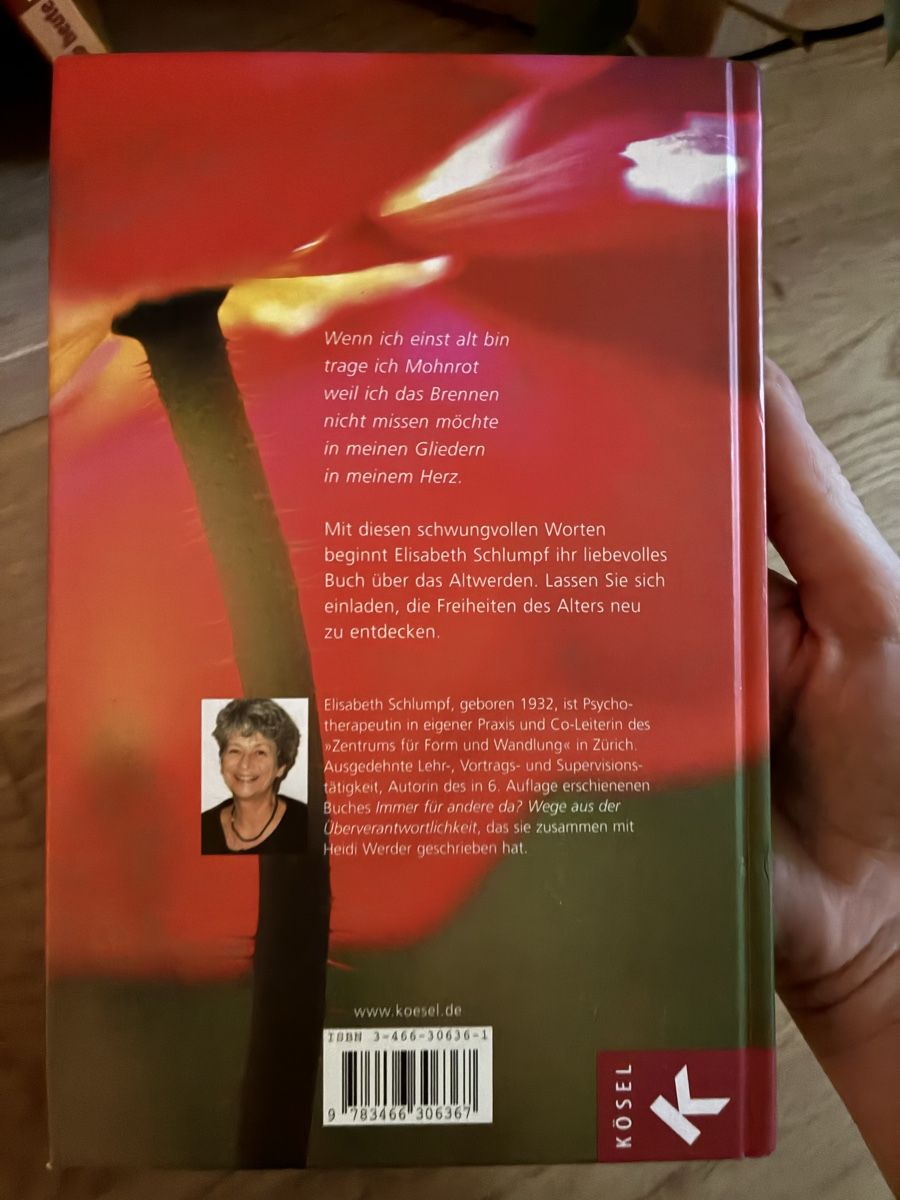 Libri: Buch Elisabeth Schlumpf Wenn ich einst alt bin Mohnrot – Usato da Bauma venduto da duj_9dsw 1