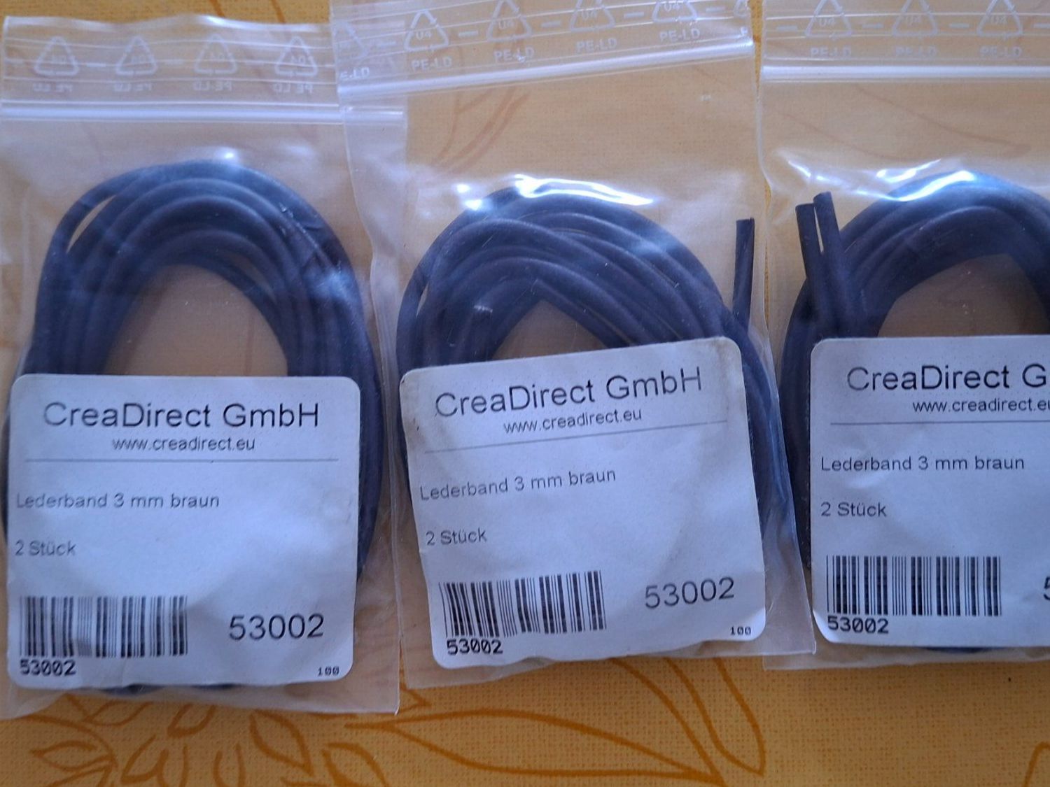 Nastri decorativi: Lederband und Baumwollband – Usato da Bretzwil venduto da eri_2gck 1