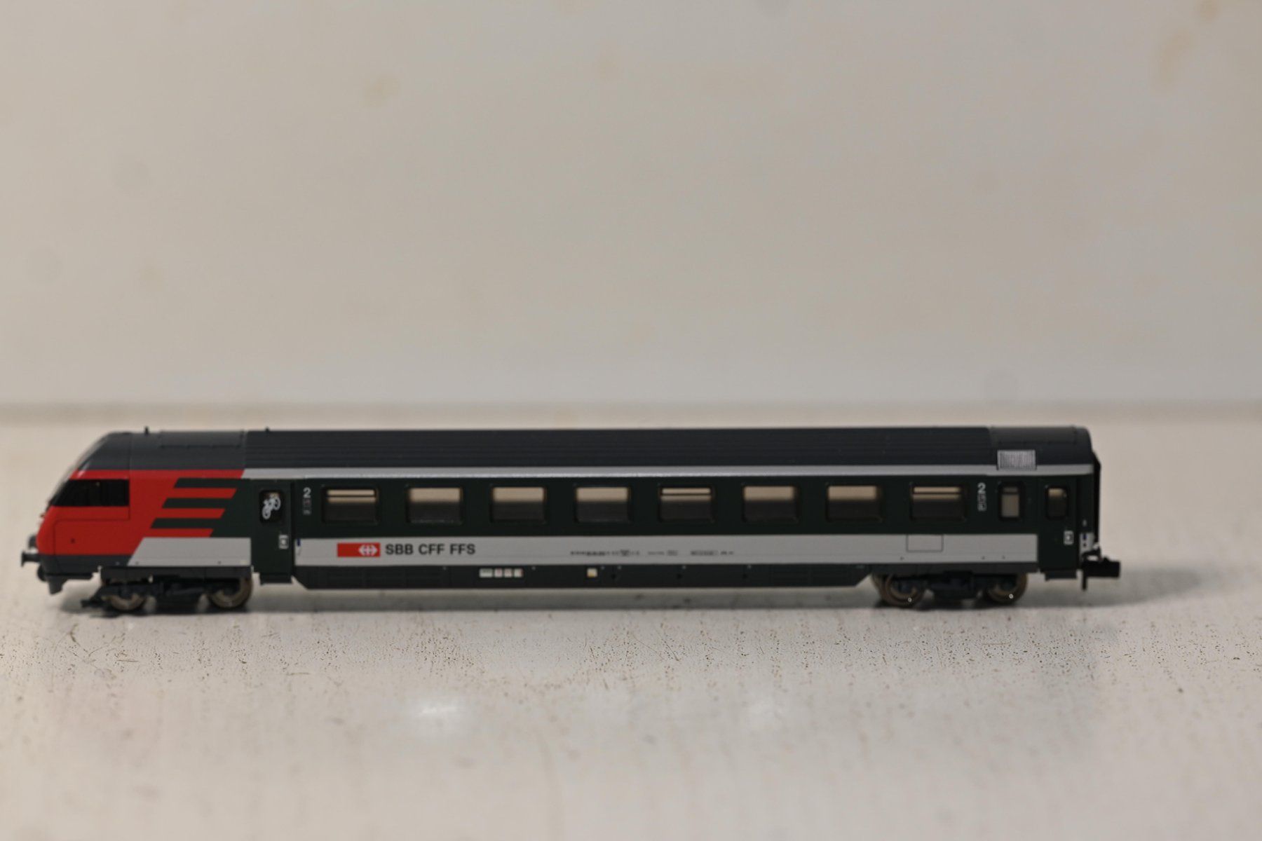 Fleischmann Trains électriques: SBB Steuerwagen Fleischmann Spur N mit OVP – D'occasion à Laupen ZH par Zmoewe