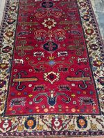 Grosser Shirvan Perepedil Kazak 142 x 293 um 1930 auf Wolle