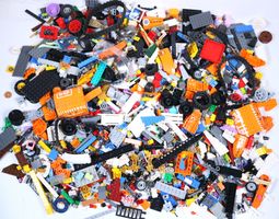 1.5 kg. Legoteile mit Minifiguren