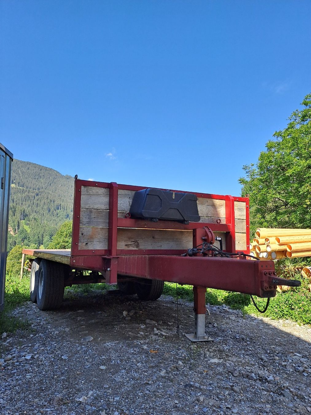 Trattori: Traktor Hürlimann XT 130 mit Hiab Kran – Usato da Klosters Dorf venduto da urs_r99w 4