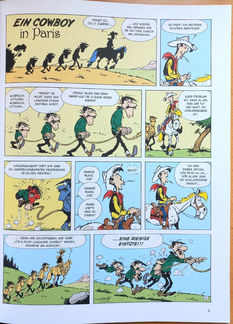 Fumetti: Comic - Lucky Luke 97 - Ein Cowboy in Paris – Nuovo (secondo la descrizione) da Niederuzwil venduto da lubimaja 1