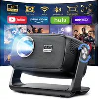 Projector 4K Beamer für Heimkino mit Android 14.0, 30000