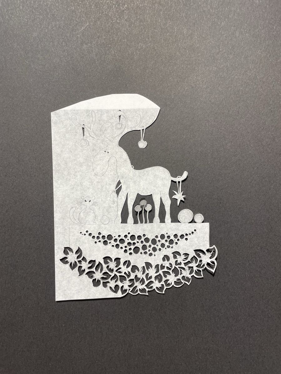 Grafica & Litografie: Scherenschnitt von Anita Buri – Nuovo (secondo la descrizione) da Konolfingen venduto da Bern-75 8