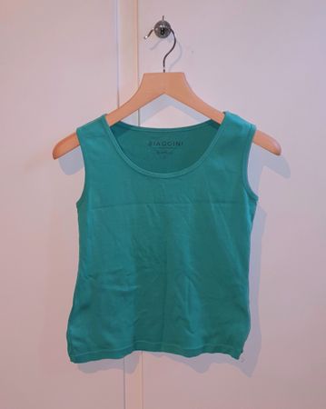 Débardeur femme Biaggini vert, taille S