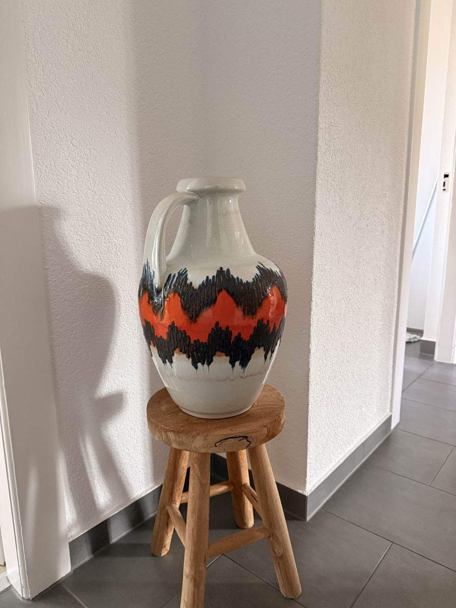 Vase & Récipients: Vase vintage céramique décor zig-zag  – Neuf (Voir description) à Reconvilier par che_vdv6 1