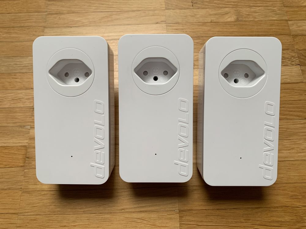 Pack de 3 devolo 550 duo+ (Neu (gemäss Beschreibung)) in Biel/Bienne ...