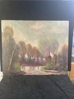 HUILE SUR PANNEAU SIGNÉE